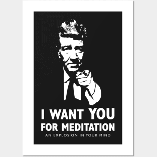 I WANT YOU FOR MEDITATION Posters and Art